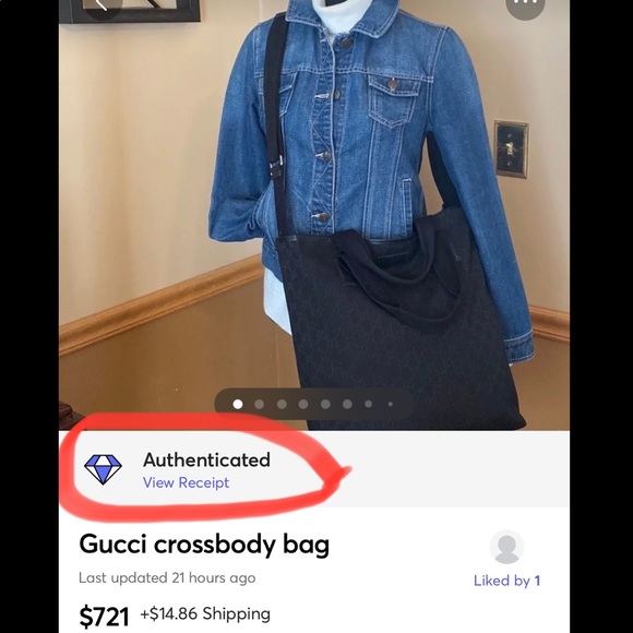 💯 % authentic Gucci crossbody bag - Picture 16 of 16